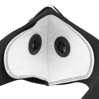 Masque anti-pollution Newton néoprène-lycra noir FFP2