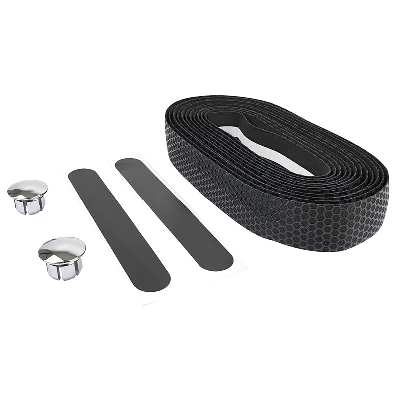 Ruban de cintre Newton silicone avec bouchons – Noir