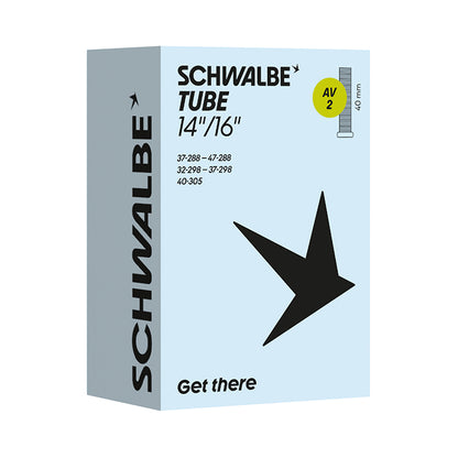 Chambre à air 350 x 35A - 14" Schwalbe valve Schrader (AV2)