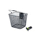 Panier avant Bilbao BASIL – KF + support de potence / Noir