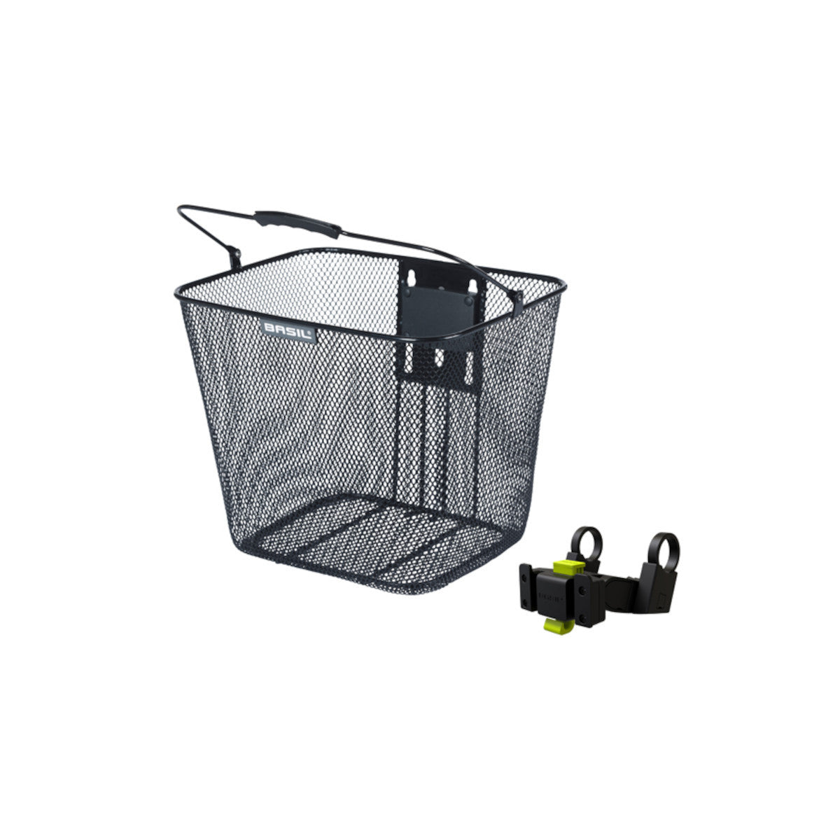 Panier avant Bilbao BASIL – KF + support de cintre / Noir