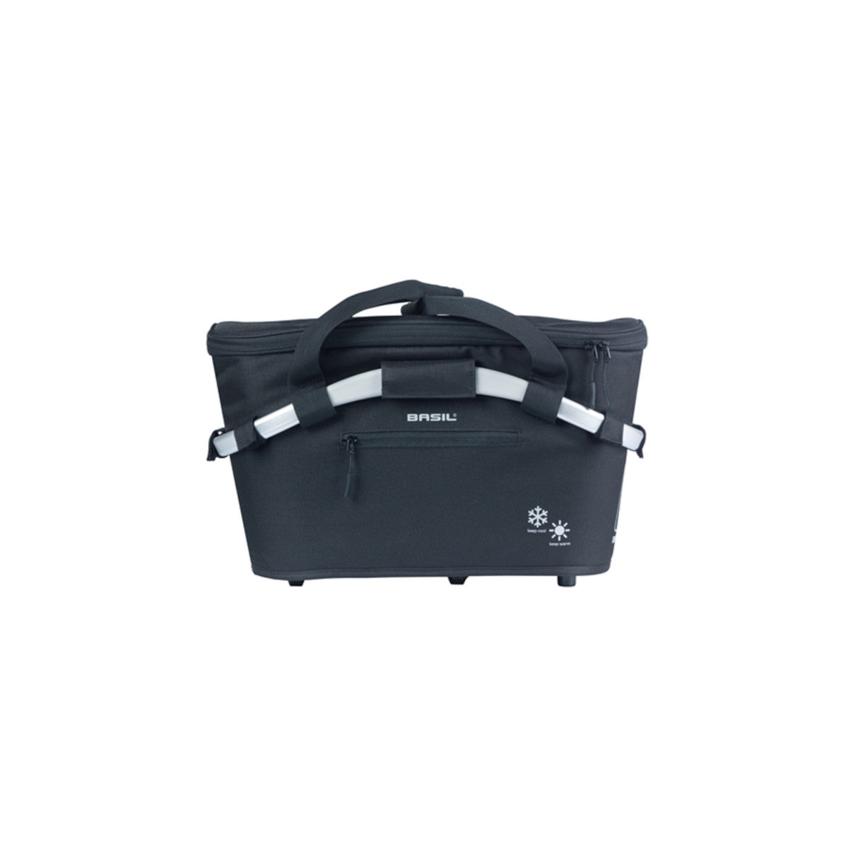 Panier arrière Classic Carry All noir BASIL
