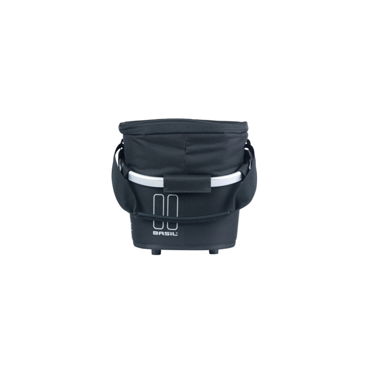 Panier arrière Classic Carry All noir BASIL