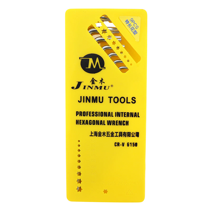 Jeu de 9 clés Torx longues P2R – vue 2