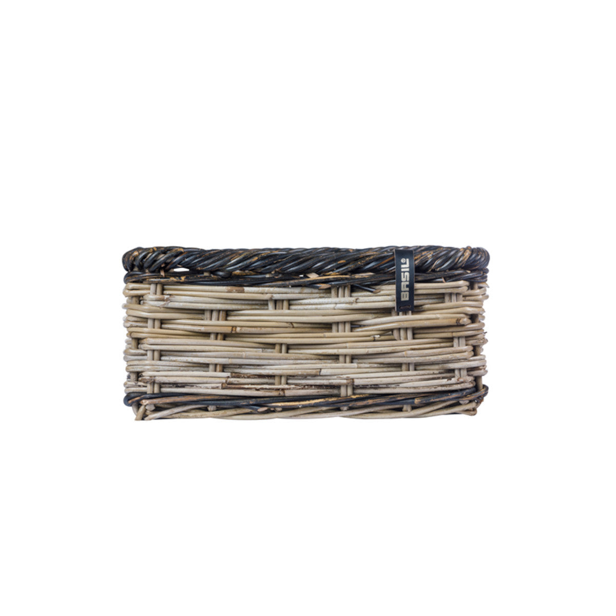 Panier avant Dijon gris/noir BASIL