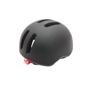 Casque urbain Polisport Commuter In-Mold noir mat visière grise 54-58 – vue 2