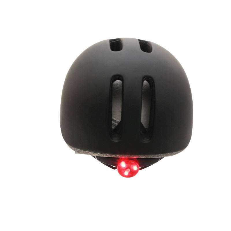 Casque urbain Polisport Commuter In-Mold noir mat visière grise 54-58 – vue 4