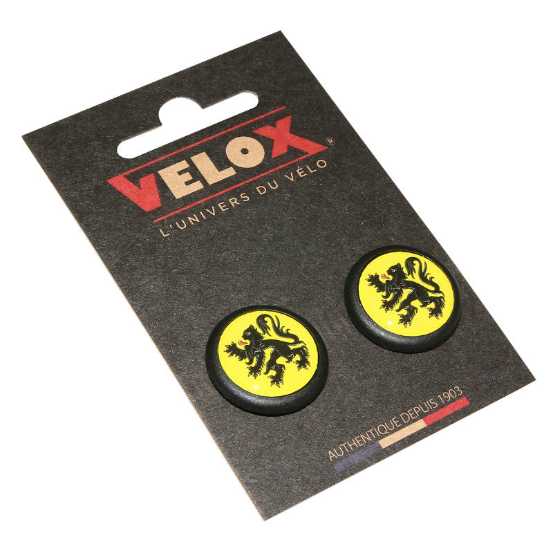 Bouchons de cintre route Velox (paire) – Lion des Flandres