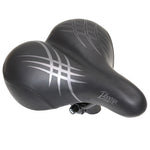 Selle city Newton Strace Phoenix femme noire 255 x 225 mm à amortisseur