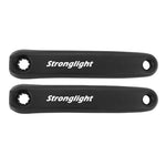 Manivelles VAE Stronglight Magan3B noires ISIS Bosch 3e génération (paire) – 170 mm