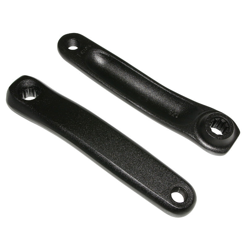 Manivelles VAE Stronglight Magan3B noires ISIS Bosch 3e génération (paire) – 175 mm