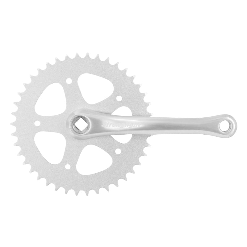 Pédalier city Stronglight SL55 alu argent 170 mm axe carré 115 mm – 42