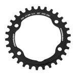 Plateau VTT Stronglight 4 branches 96 mm pour Shimano XT M8000-SLX M7000 mono noir 11 v narrow wide – 30 dents