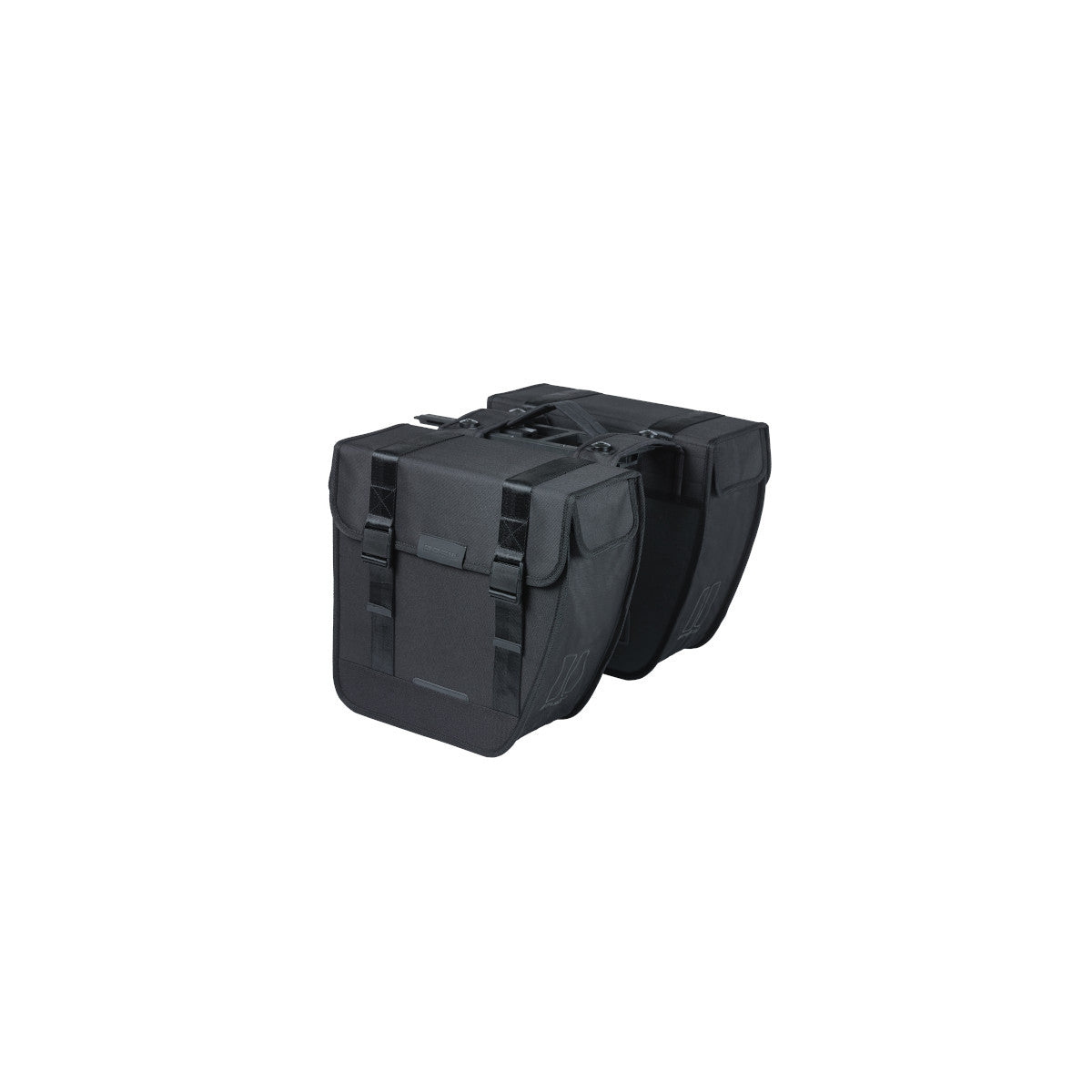 Sacoche double Tour noir BASIL – 28 L / MIK