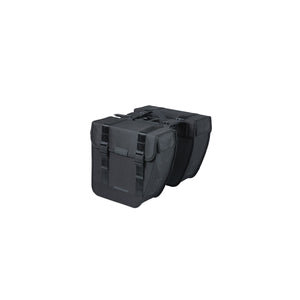 Sacoche double Tour noir BASIL – 28 L / MIK