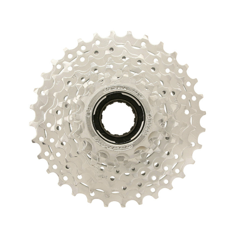Roue libre Sunrace indexée argent compatible VAE moteur roue arrière – 9 v 13-32
