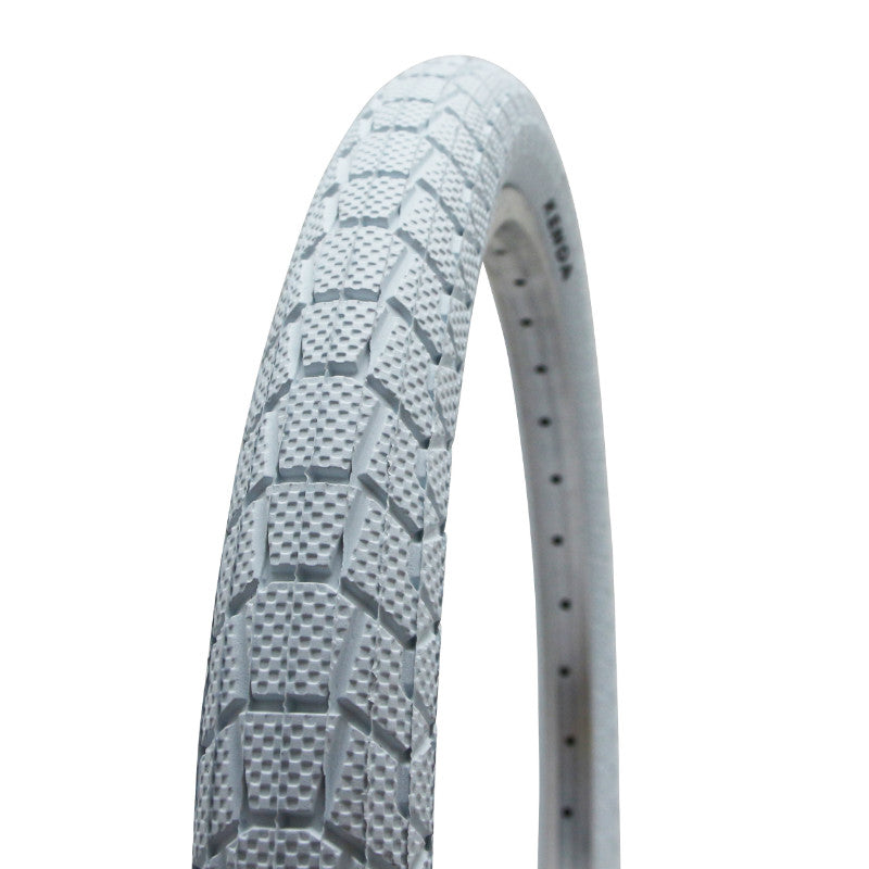 Pneu BMX 20 x 1.95 Kenda slick – Blanc