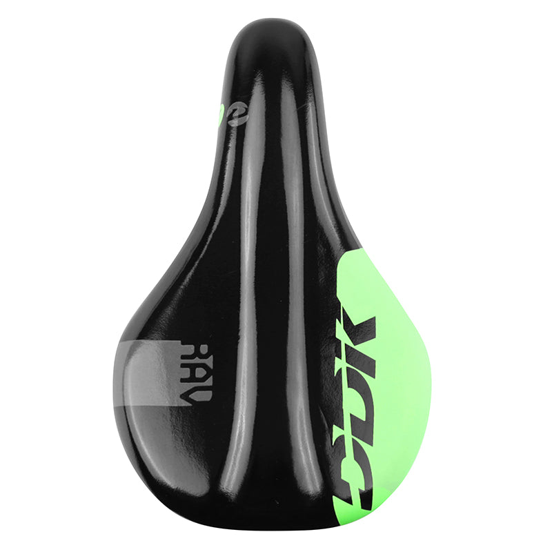 Selle junior Newton Rav noire 210 x 130 mm – Verte