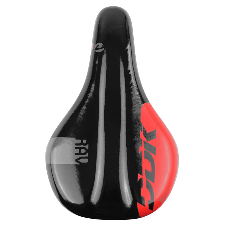 Selle junior Newton Rav noire 210 x 130 mm – Rouge