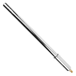 Pompe traditionnelle Newton acier argent avec colliers – 250 mm