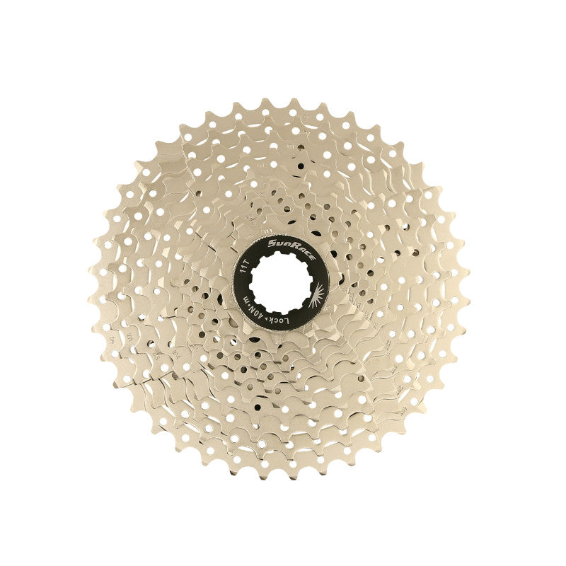 Cassette VTT-gravel Sunrace MS8 11 vitesses compatible Shimano – 11-40 Argent