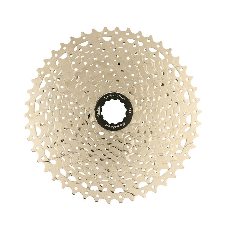 Cassette VTT-gravel Sunrace MS8 11 vitesses compatible Shimano – 11-46 Argent