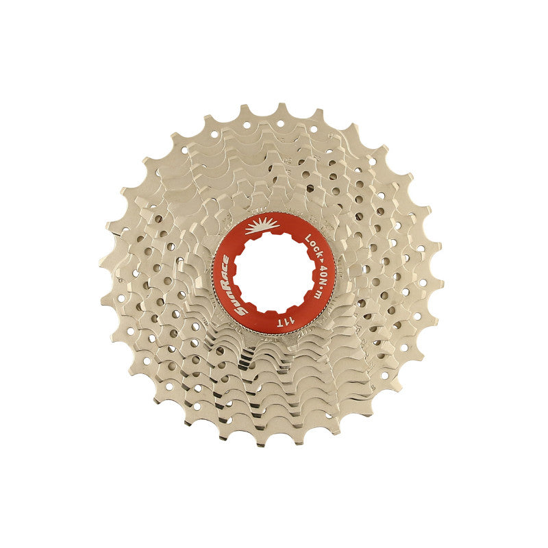 Cassette route-gravel Sunrace RX1 11 vitesses argent compatible Shimano – 11-28