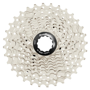 Cassette route Sunrace RS1 10 vitesses argent compatible Shimano – 11-28
