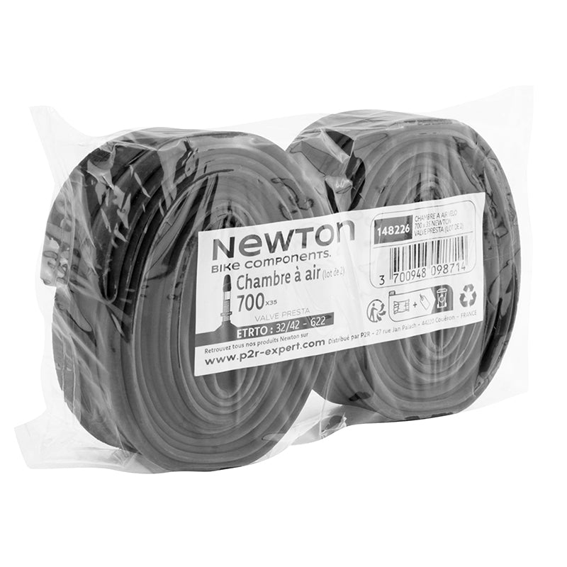 Chambres à air 700 x 35 Newton valve Presta (lot de 2)