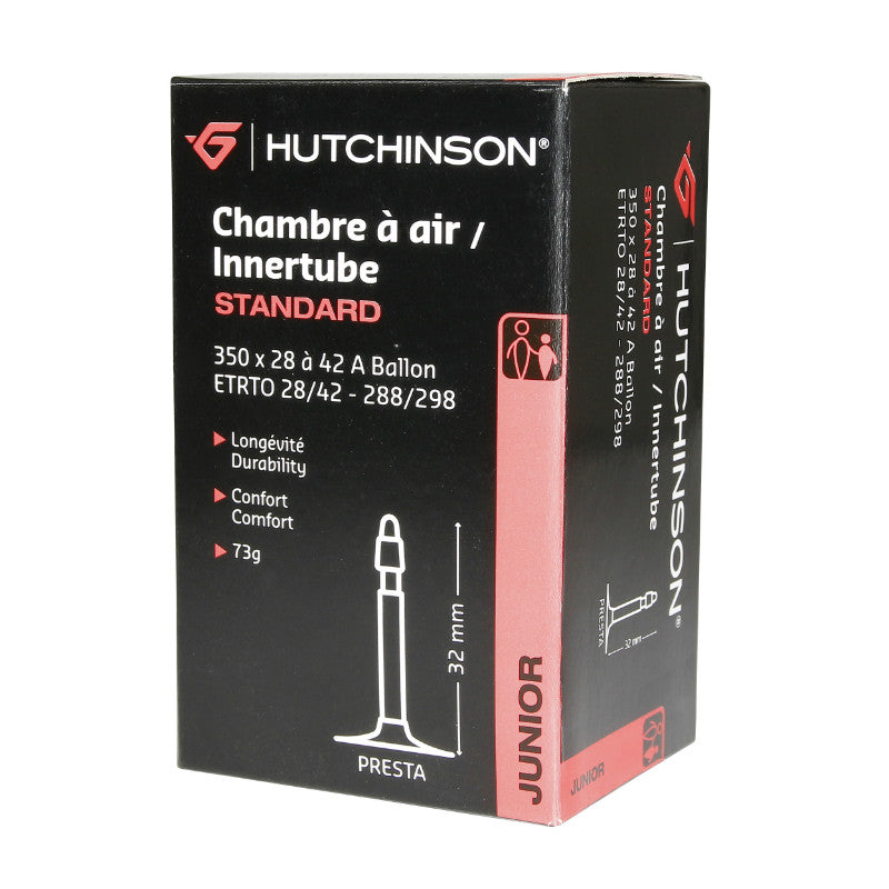 Chambre à air 350 x 28-42A Hutchinson valve Presta 32 mm