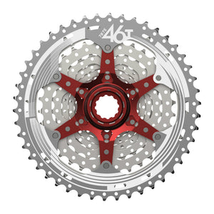 Cassette Sunrace MX3 10 vitesses 11-46 VTT noire compatible Shimano – vue 2