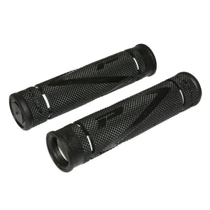 Poignées VTT Progrip 838 double densité 122 mm (paire) – Noir-blanc