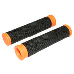 Poignées VTT Progrip 808 120 mm (paire) – Noir-orange fluo