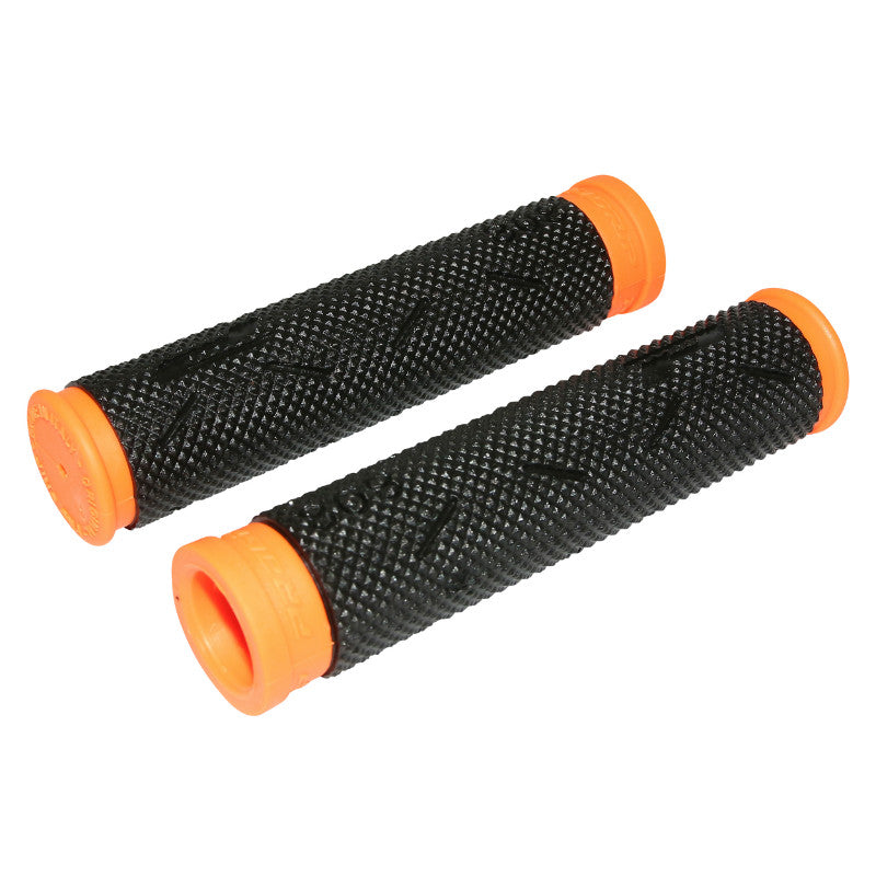 Poignées VTT Progrip 808 120 mm (paire) – Noir-orange fluo