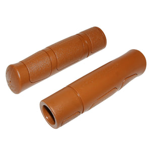 Poignées city-VTC Progrip 942 marron vintage 120 mm (paire)