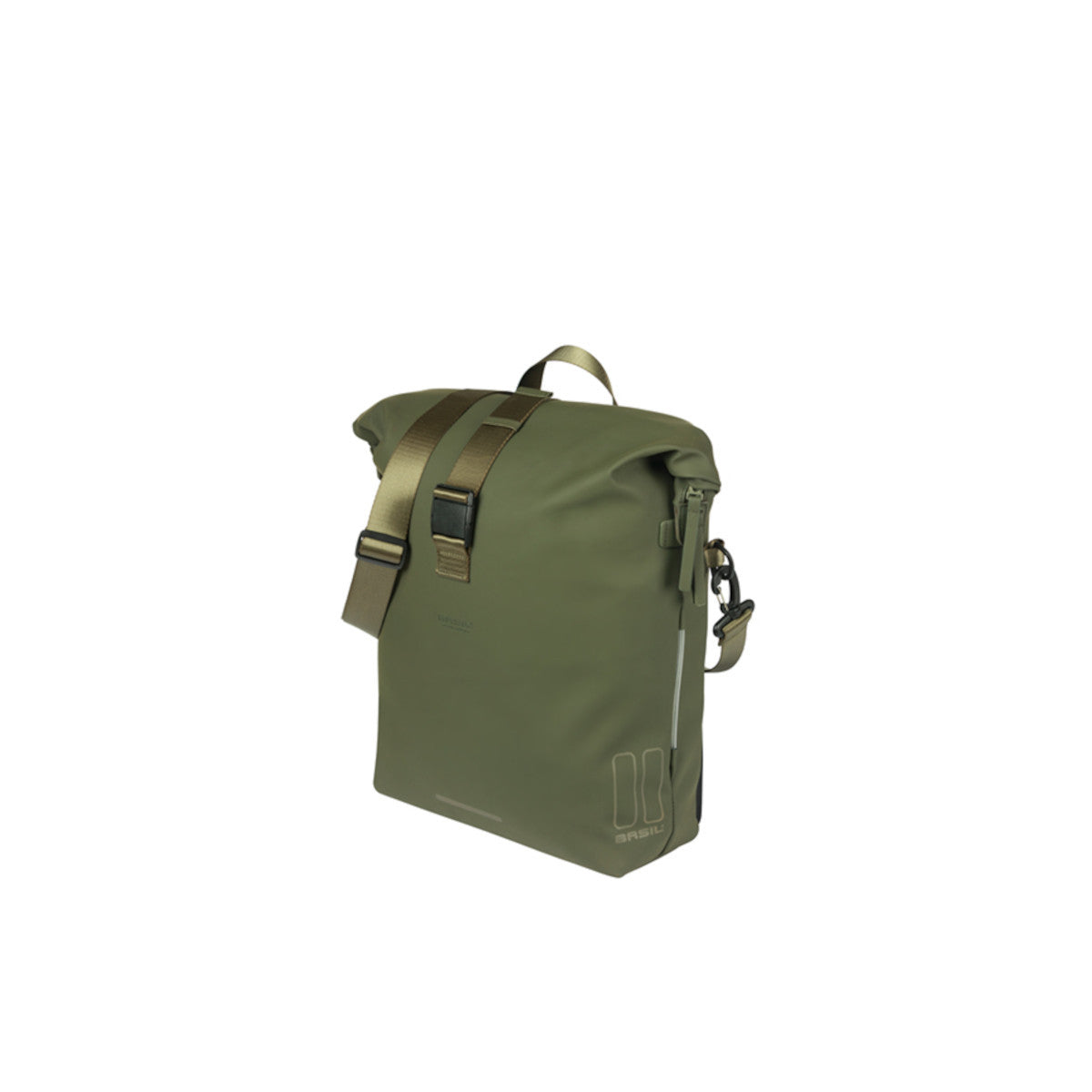 Sacoche arrière SoHo MIK Studs 17 L vert BASIL