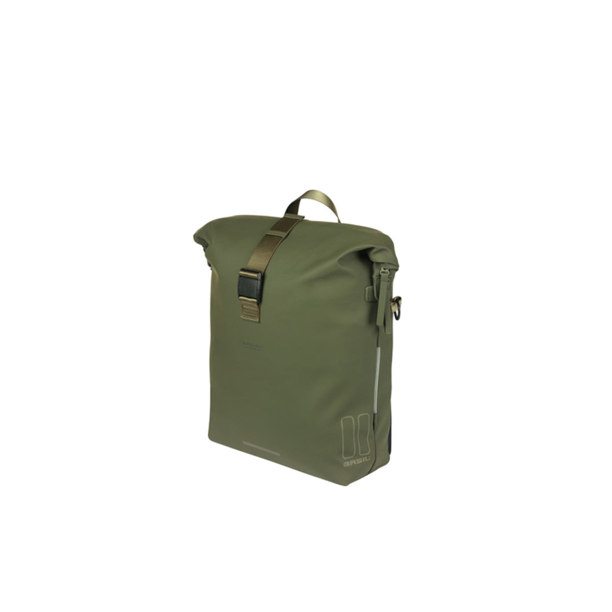 Sacoche arrière SoHo MIK Studs 17 L vert BASIL
