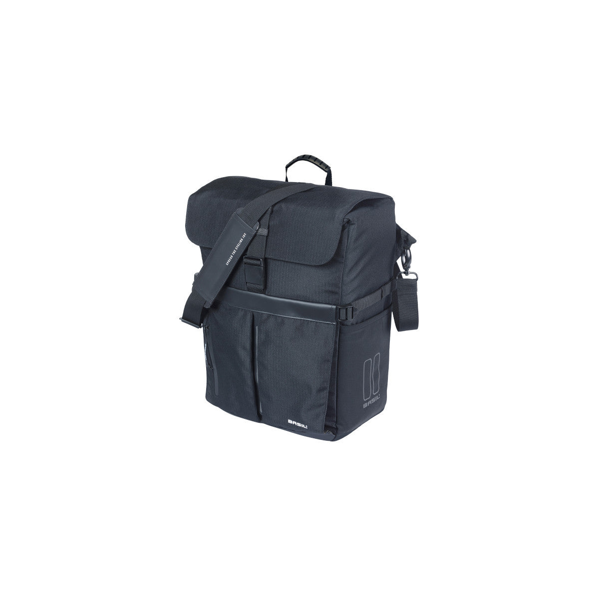Sacoche arrière Move 15 L BASIL – MIK / Noir