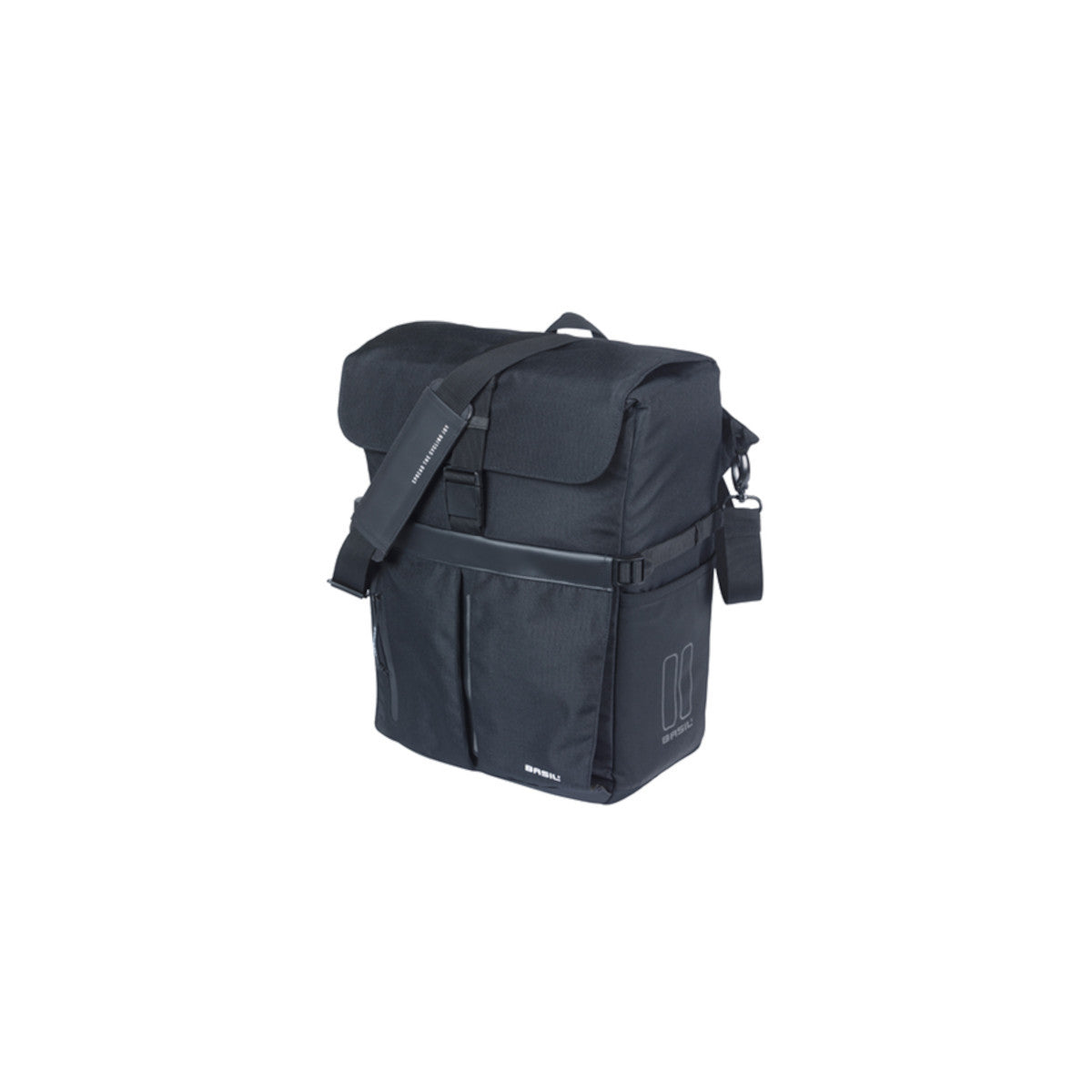 Sacoche arrière Move 15 L BASIL – MIK Studs / Noir