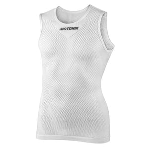 Maillot de corps sans manches Biotonik blanc taille unique
