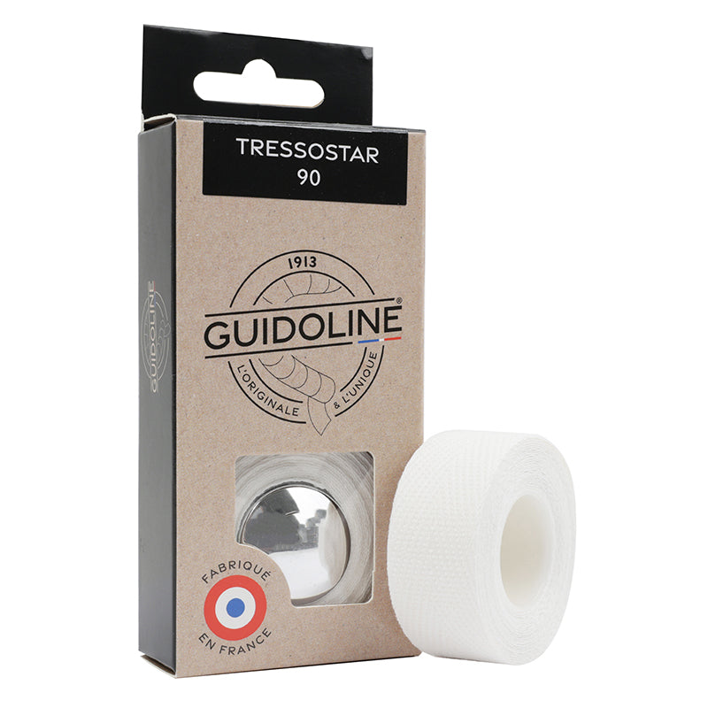 Rubans de cintre Velox Tressostar 90 coton (lot de 2) – Blanc