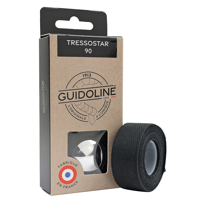 Rubans de cintre Velox Tressostar 90 coton (lot de 2) – Noir
