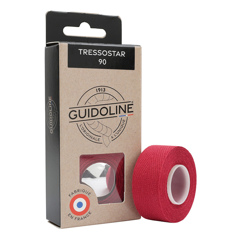 Rubans de cintre Velox Tressostar 90 coton (lot de 2) – Rouge