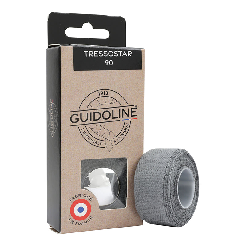 Rubans de cintre Velox Tressostar 90 coton (lot de 2) – Gris foncé