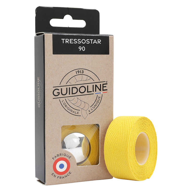Rubans de cintre Velox Tressostar 90 coton (lot de 2) – Jaune