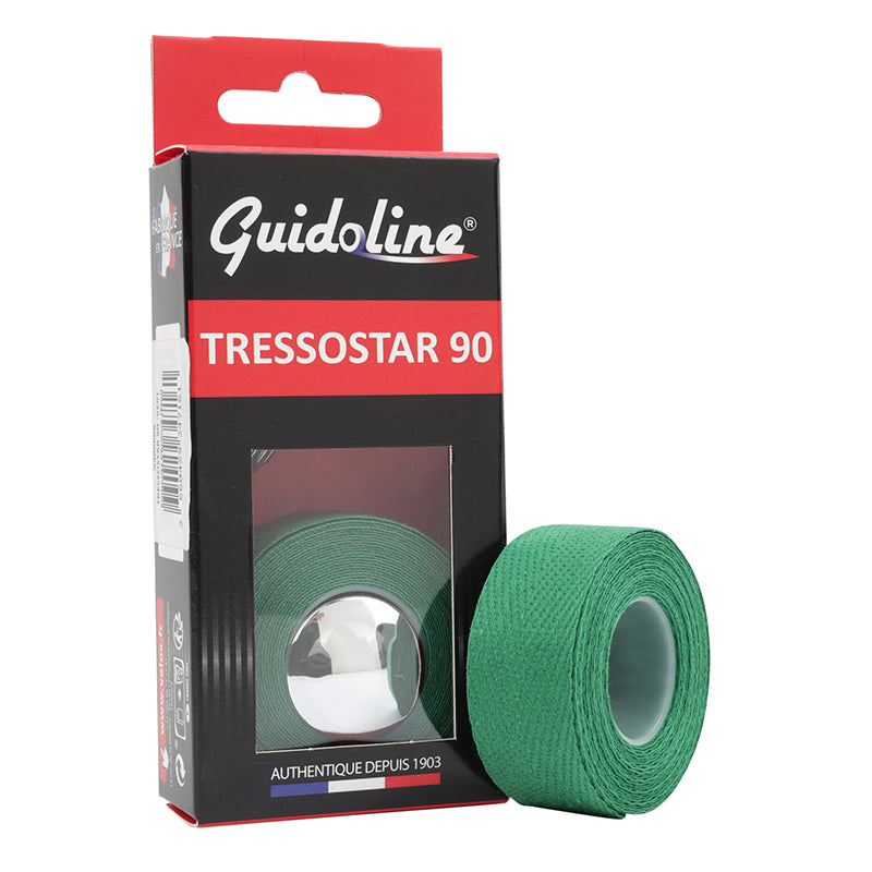 Rubans de cintre Velox Tressostar 90 coton (lot de 2) – Vert foncé