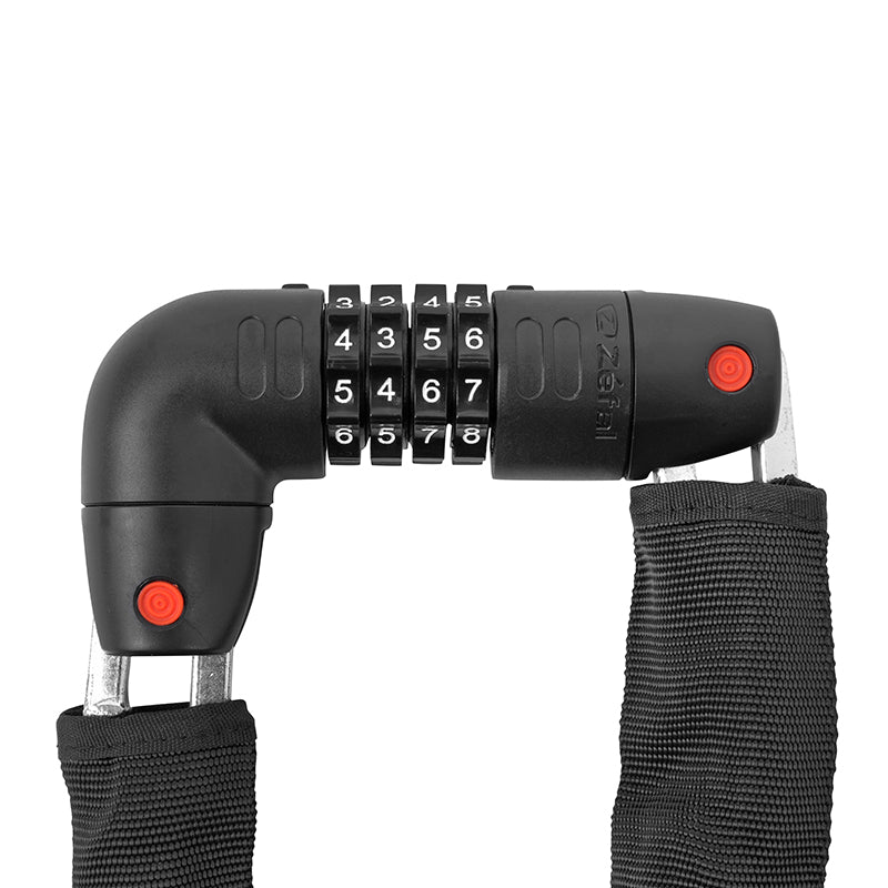 Antivol chaîne à combinaison Zefal M12 Code Ø 8 mm 80 cm – FUB 1 étoile