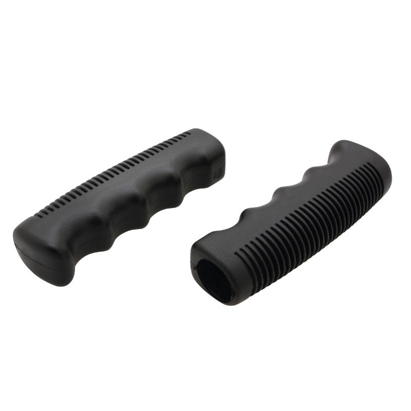 Poignées city Progrip caoutchouc noir préformées 110 mm (paire)