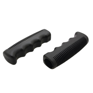 Poignées city Progrip caoutchouc noir préformées 110 mm (paire)