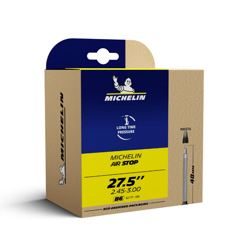 Chambre à air 27,5 x 2,45-3,00 Michelin valve Presta 48 mm
